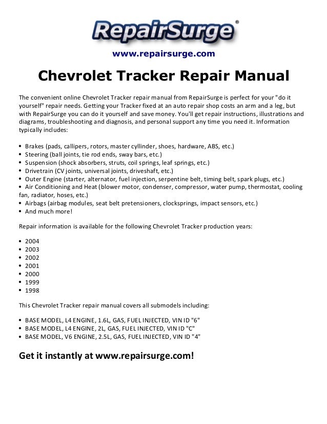 2004 chevrolet venture engine diagram wiring schematic diagram2004 chevy tracker engine diagram wiring diagram all data 2004 chevrolet van chevrolet tracker repair manual